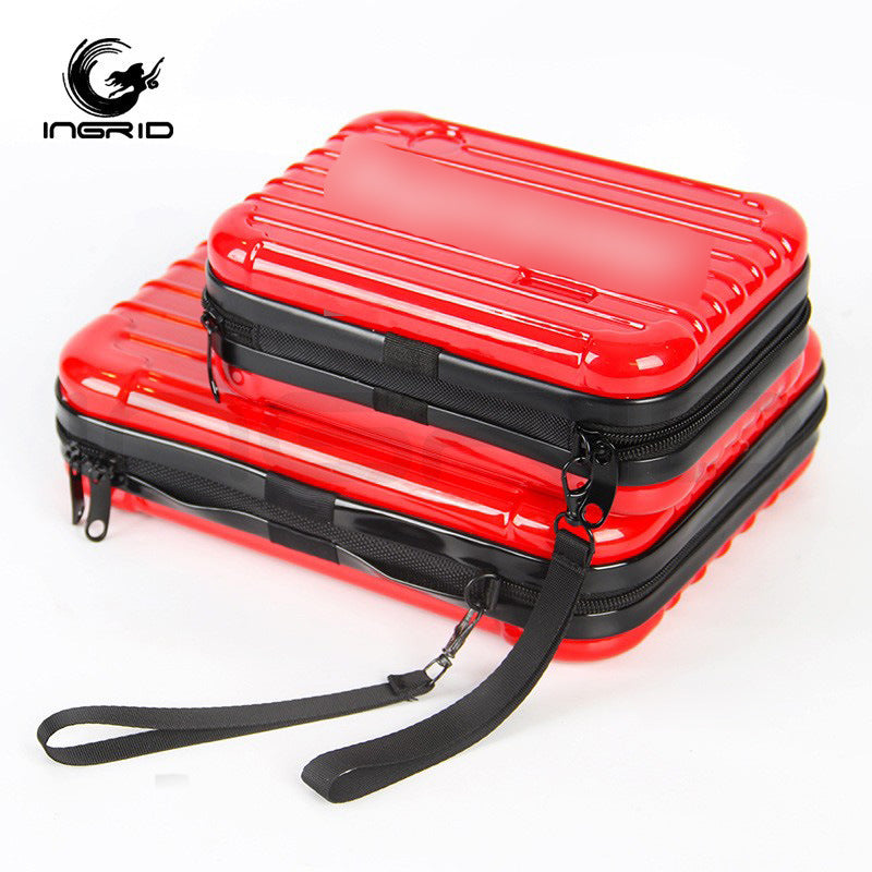 Beauty salon tool storage box oil head box scissors clip comb storage box hairstylist portable beauty code packet of the released version