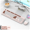Viper wk200 wireless office keyboard and mouse suit silent and good-looking girls business typing keyboard 2.4g
