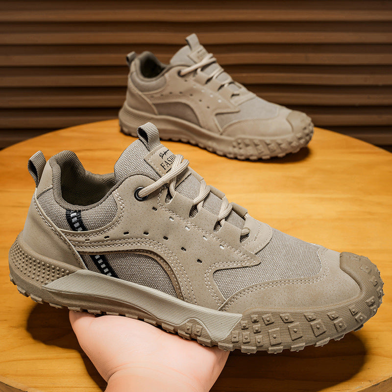 Spring casual shoes men's fashion best selling shoes men's shoes breathable sneakers hiking trendy men's shoes sports outdoor construction site