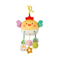 infant pendant bedside bed bell rattle fabric soothing toy baby crab animal paper pull fun