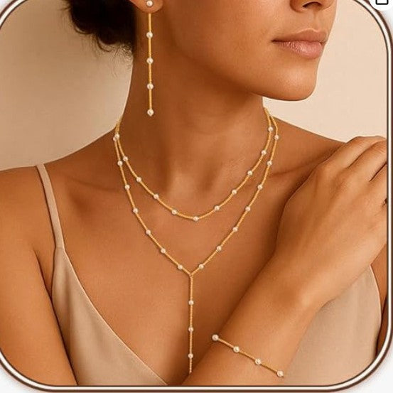 European and american new arrival bestseller women's gold necklace fashion noose y-shape necklace adjustable brass gift for girlfriend jewelry