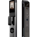 Fully automatic smart door lock face recognition fingerprint lock visual cat eye electronic password lock entrance door manufacturer in stock