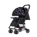 Baby stroller - reclining, multi-functional, one-button fold, two-way, lightweight, convertible rocking stroller