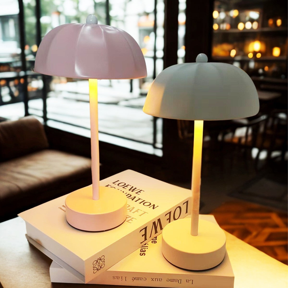 touch charging desk lamp eye protection bedroom bedside lamp restaurant bar ambient light decorative night light
