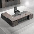 Saint li guangdong single person minimalist modern executive desk and chair set - ceo, manager, director, and supervisor office furniture