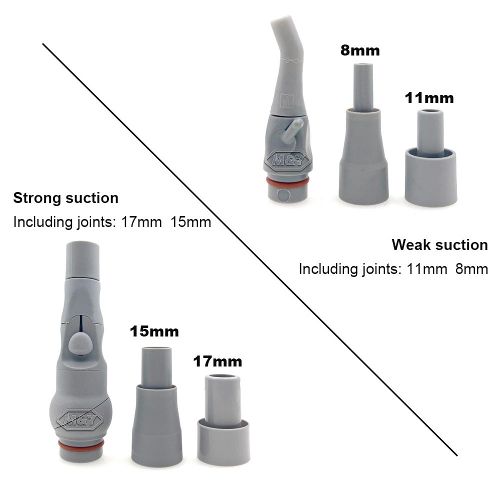 Dental high-end strong suction handle, dental chair strong suction saliva device, with switch adjustment can be 135 degrees high temperature sterilization