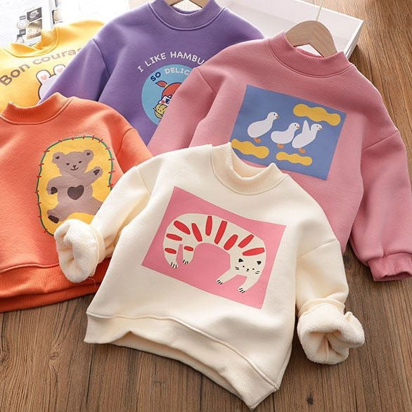 fall/winter new arrival: boys' relaxed fit casual crewneck long sleeve base layer sweatshirt - wholesale children's clothing