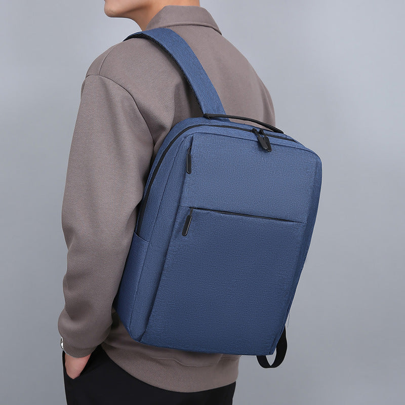 Cross-border backpack Premium sense business computer bag Large capacity lightweight backpack Customized logo travel student backpack