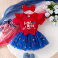 Children's clothing cross-border european and american girl short-sleeved khaki + mesh skirt baby children's clothing