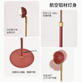 Little red riding hood light and shadow floor lamp living room sofa next to accessible luxury bedside bedroom decoration reading atmosphere lamp
