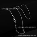 40cm+7cm women's clavicle chain minimalist snake water wave multi-style necklace chain 925 sterling silver unisex