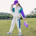 Girls' autumn activewear set -  new collection - trendy & stylish two-piece outfit for mid-to-large children