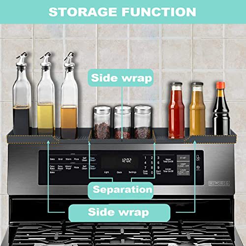 popular silicone oven rack kitchen silicone seasoning storage rack strong magnetic oven stove top rack