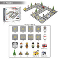 Electric version of educational magnetic track building blocks 41pcs