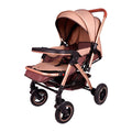 0-3 years high view stroller lightweight reclining two-way foldable baby stroller four-wheel kids pushchair