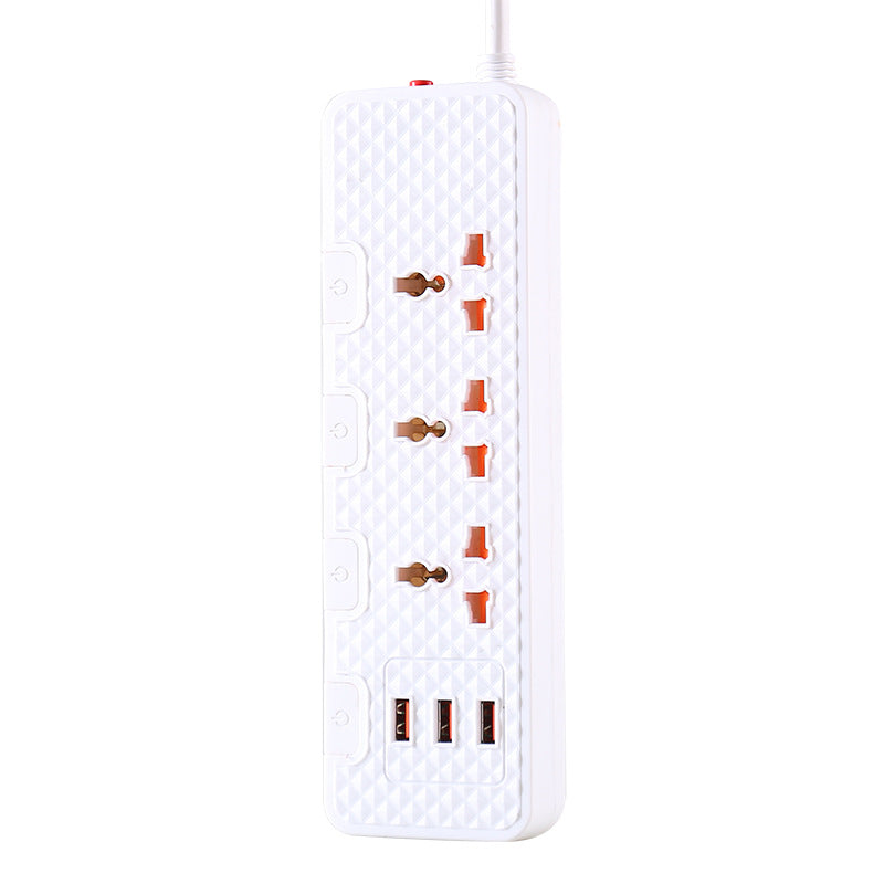 Plug-in  British standard European standard switch socket multi-function usb socket board plug-in board power strip wholesale