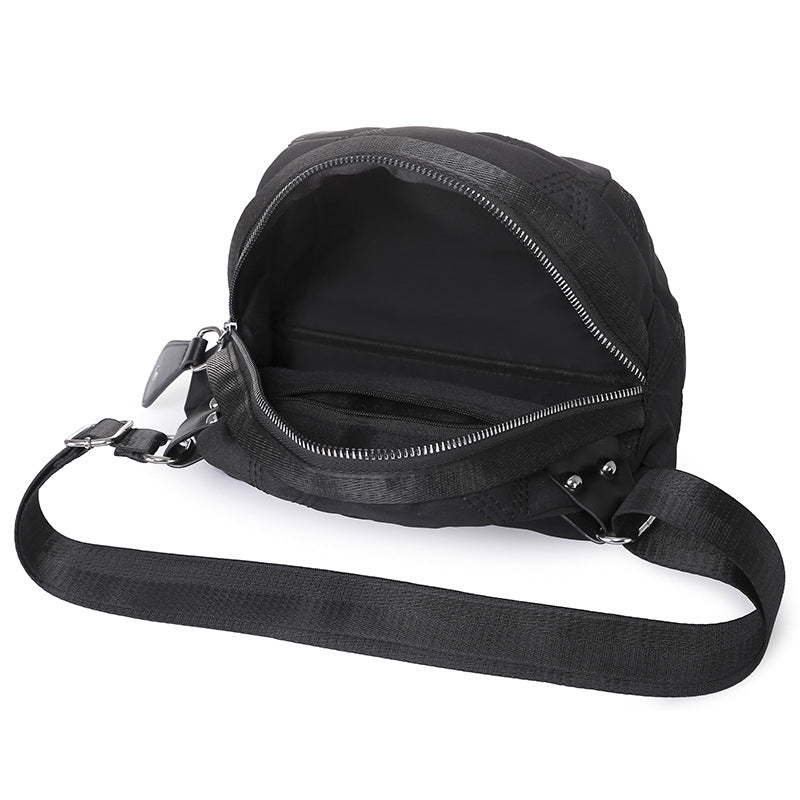 Fashion versatile shell bag women's shoulder bag nylon cloth bag large capacity messenger bag women's bag can be customized with logo printing