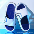 Slippers men's home bathroom non-slipdeodorizing filter wholesale outwearthick sole shit feeling cool slippers home new spring and summer
