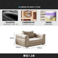 Italian light luxury blazer sofa modern classy house living room large and small apartment genuine leather sofa straight row combination