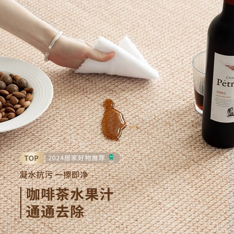 Carpet living room classy sofa coffee table blanket large area stain-resistant no-wash wipeable waterproof floor mat bedroom bedside blanket