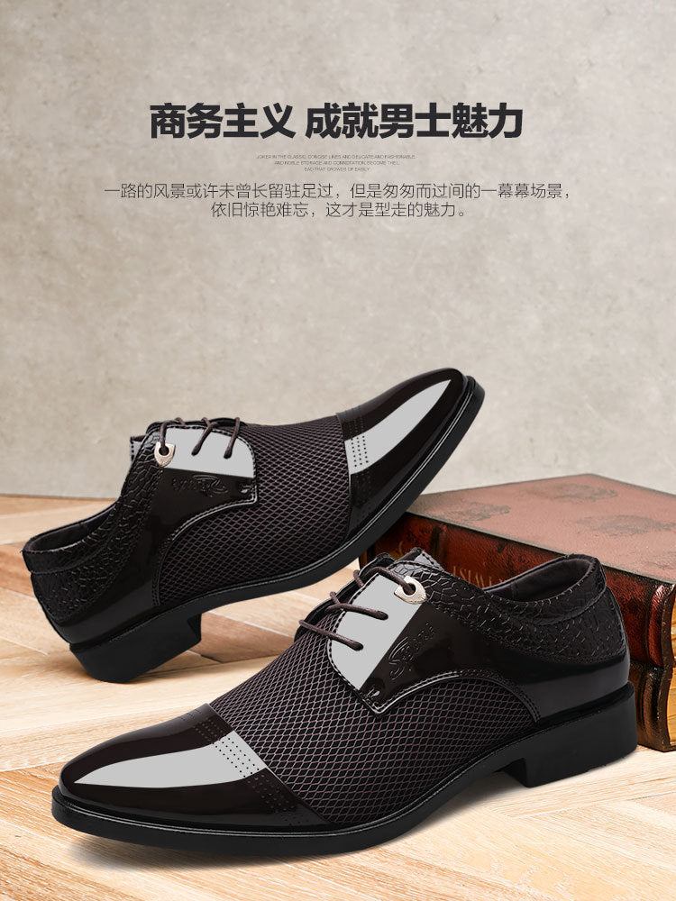 Men's leather shoes 2024 new arrivals: business formal shoes, casual shoes, versatile wedding shoes - dropshipping available