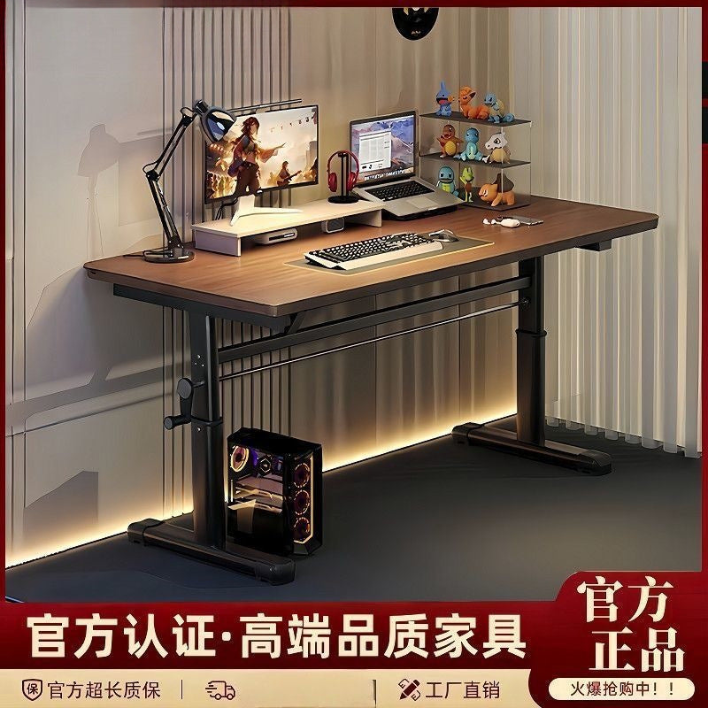 For homeadjustable computer desk desk desktop computer desk bedroom for homesimple long table writing office table