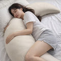 Comfortable fabric big moon style maternity pillow breastfeeding confinement waist pillow baby nursing pillow breastfeeding pillow detachable washable