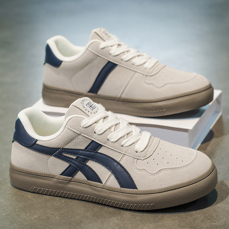 Men's german army trainers (gats) 2026 new spring collection: casual sneakers, chunky sole, height increasing, unique retro style, versatile skate shoes, trendy footwear