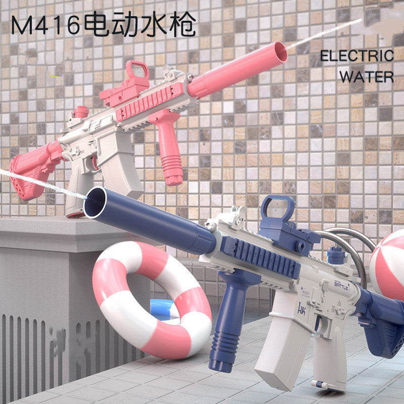 Popular m416 high-capacity kids' electric automatic water gun - water pistol for boys and girls