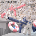 Popular m416 high-capacity kids' electric automatic water gun - water pistol for boys and girls