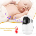 Ptz hd wireless baby monitor 360 night vision countermeasure smart intercom music monitor yancai