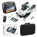 s159 brushless gps smart positioning drone with remote control and screen, quadcopter aerial photography remote control aircraft
