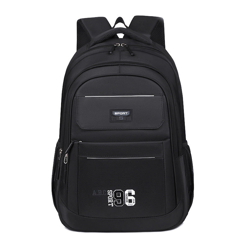 Cross-border backpack Men's high-end sense large-capacity travel bag One pack Multi-purpose computer bag School bag Middle school student backpack