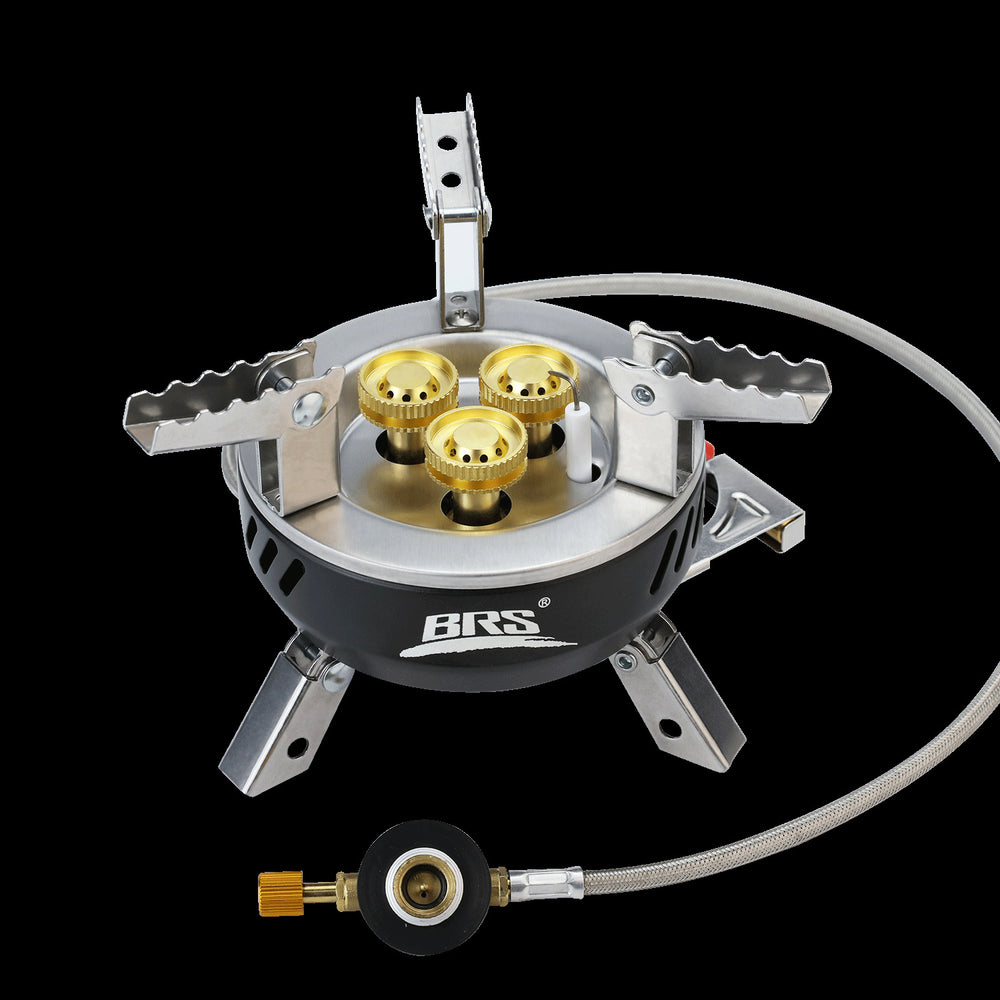 Brother jiedeng brs-207 seven-star outdoor stove brs-203 cassette stove fierce fire portable camping style liquefied gas stove