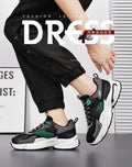 2025 men's winter breathable versatile anti-odor wear-resistant mesh athletic casual chunky sole dad shoes for teens