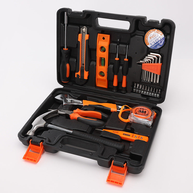 New 30-piece set Household carbon steel toolbox set Combination tool gift set Factory direct sales 310-30