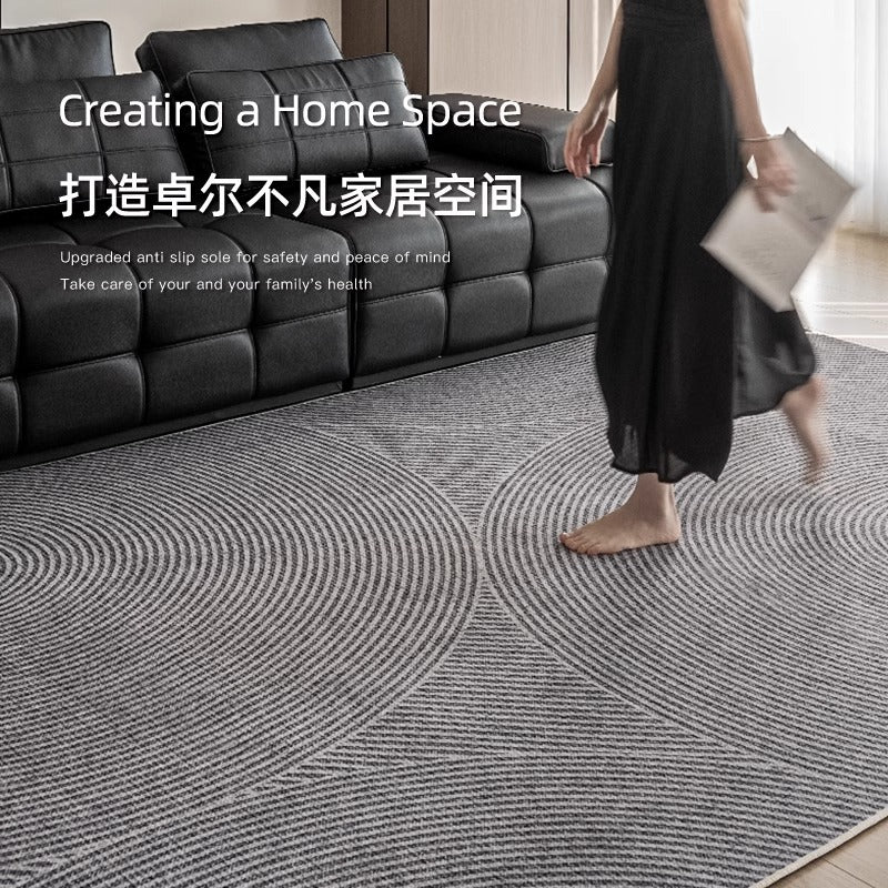 Carpet living room italian minimalist  new bedroom waterproof washable light luxury high-end sofa home floor mat