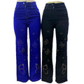 Wide-leg jeans women's jeans ready-made wide-leg sequinpants wholesale boyfriend jeans