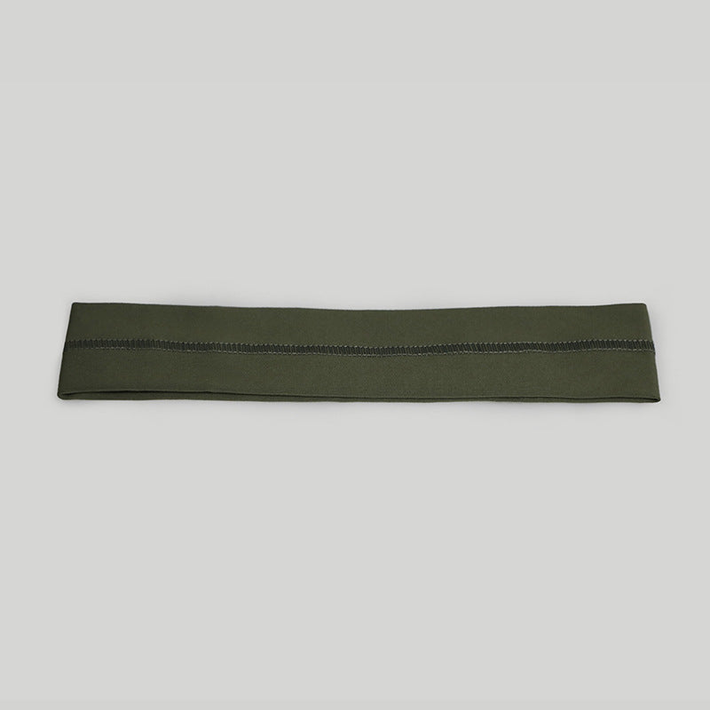 Summer new sports headband - solid color yoga headband, moisture-wicking, sweat-absorbing, elastic fitness headband pj-002