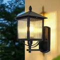 Modern minimalist outdoor waterproof wall light for villa gate, courtyard, exterior wall, terrace, and balcony