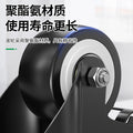 Silent brake universal wheel load-bearing caster flatbed truck roller directional steering wheel pulley trolley