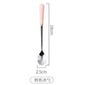 stainless steel tableware spoon, stirring spoon, long-handled soup spoon, household children's spoon, western food dessert coffee spoon wholesale