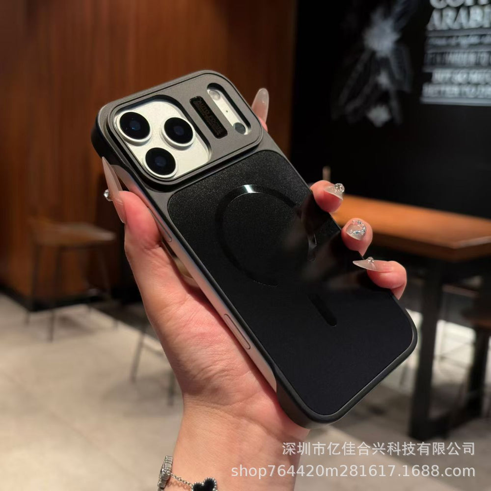 Frameless pc compatible apple iphone 17 magnetic luxury european & american style 17 pro max instant phone case upgrade