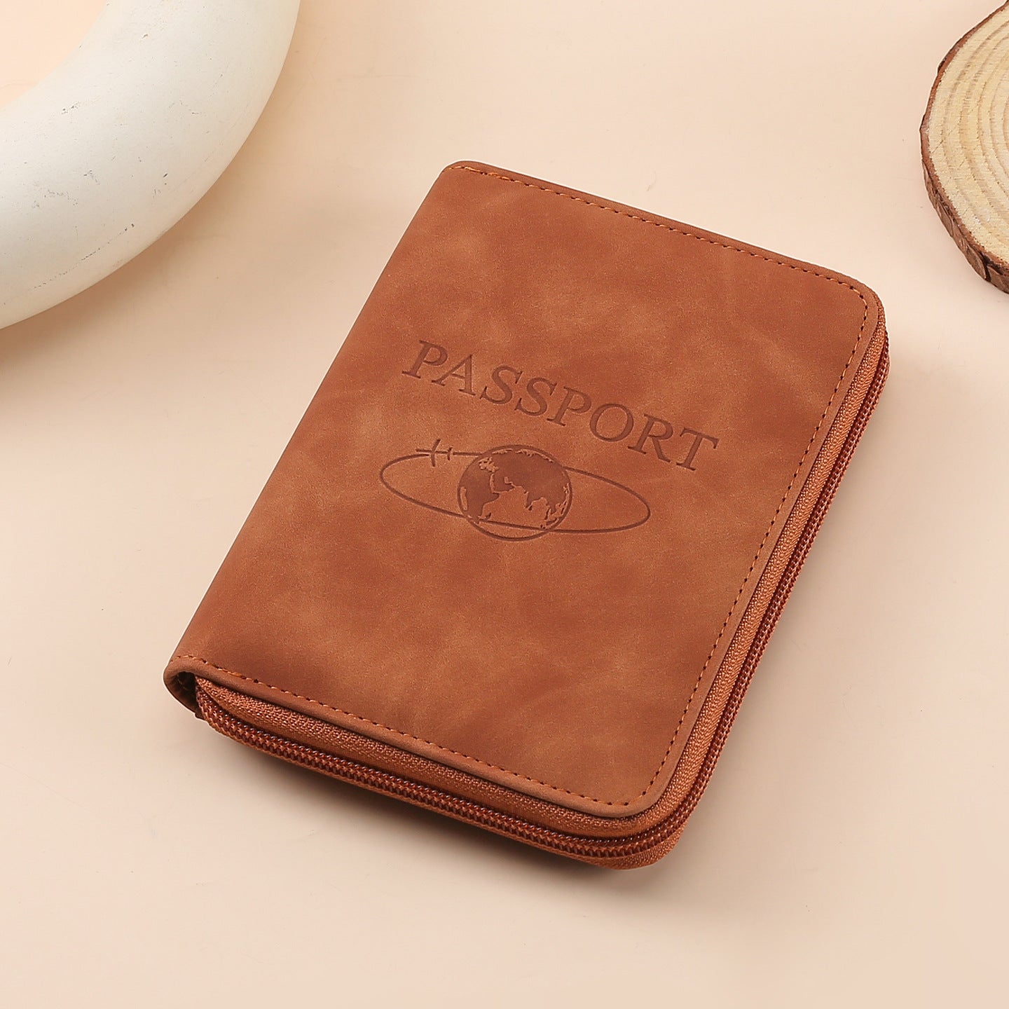 [99% rate] 2025 new matte RFID anti-theft travel ticket storage wallet new wholesale passport bag