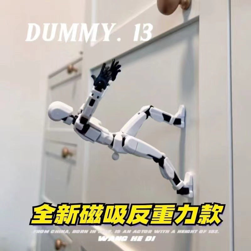 Multi-joint movable doll 3d printed hand board lucky 13 doll full body movable robot decompression toy artifact