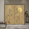 New chinoiserie screen partition office living room restaurant hotel tea room blocking simple modern foldablemovable folding screen