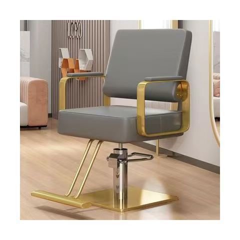 Hairdressing chair popular hairdressing store perm and dye salon special fashion adjustable stainless steel hair cutting chair high-end hairdressing chair