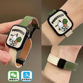 Huaqiangbei smartwatch for women - nfc, heart rate monitoring, bluetooth calling, magnetic leather strap, couple's sports band
