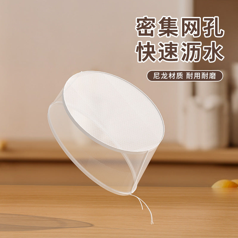 Dumpling filling squeezer, vegetable filling squeezer bag, for home bowl-shaped large mouth cabbage drain bag, filter dehydration, vegetable pressing handy gadget