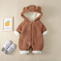 Infant and toddler spring and winter onesies, adorable lamb fleece-lined rompers, stylish and trendy baby outfits for both boys and girls, perfect for going out